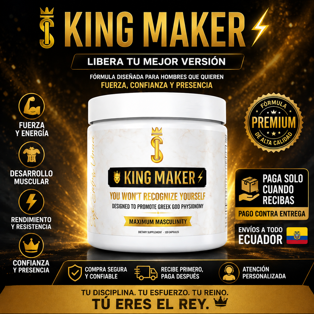 KING MAKER - POTENCIADOR DE TESTOSTERONA