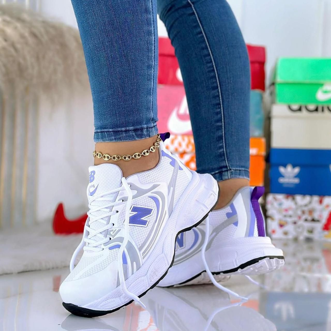 Tenis New Balance Burbuja Dama
