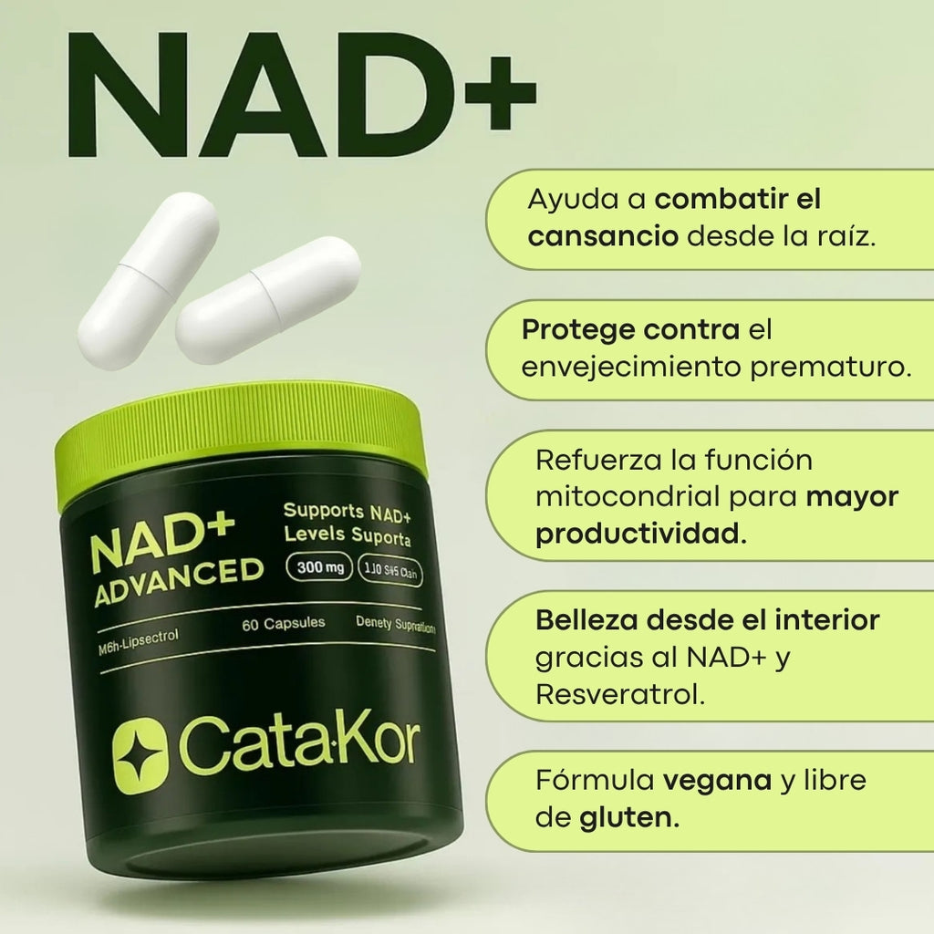 SUPLEMENTO NAD + RESVERATROL ADVANCED