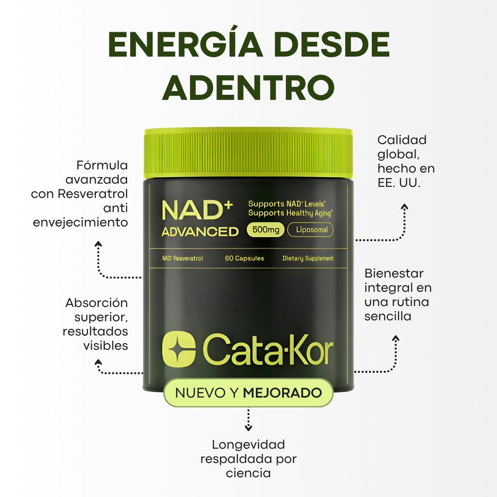 SUPLEMENTO NAD + RESVERATROL ADVANCED