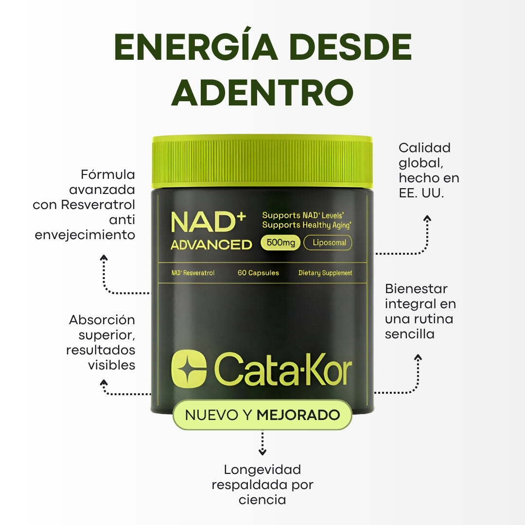 SUPLEMENTO NAD + RESVERATROL ADVANCED