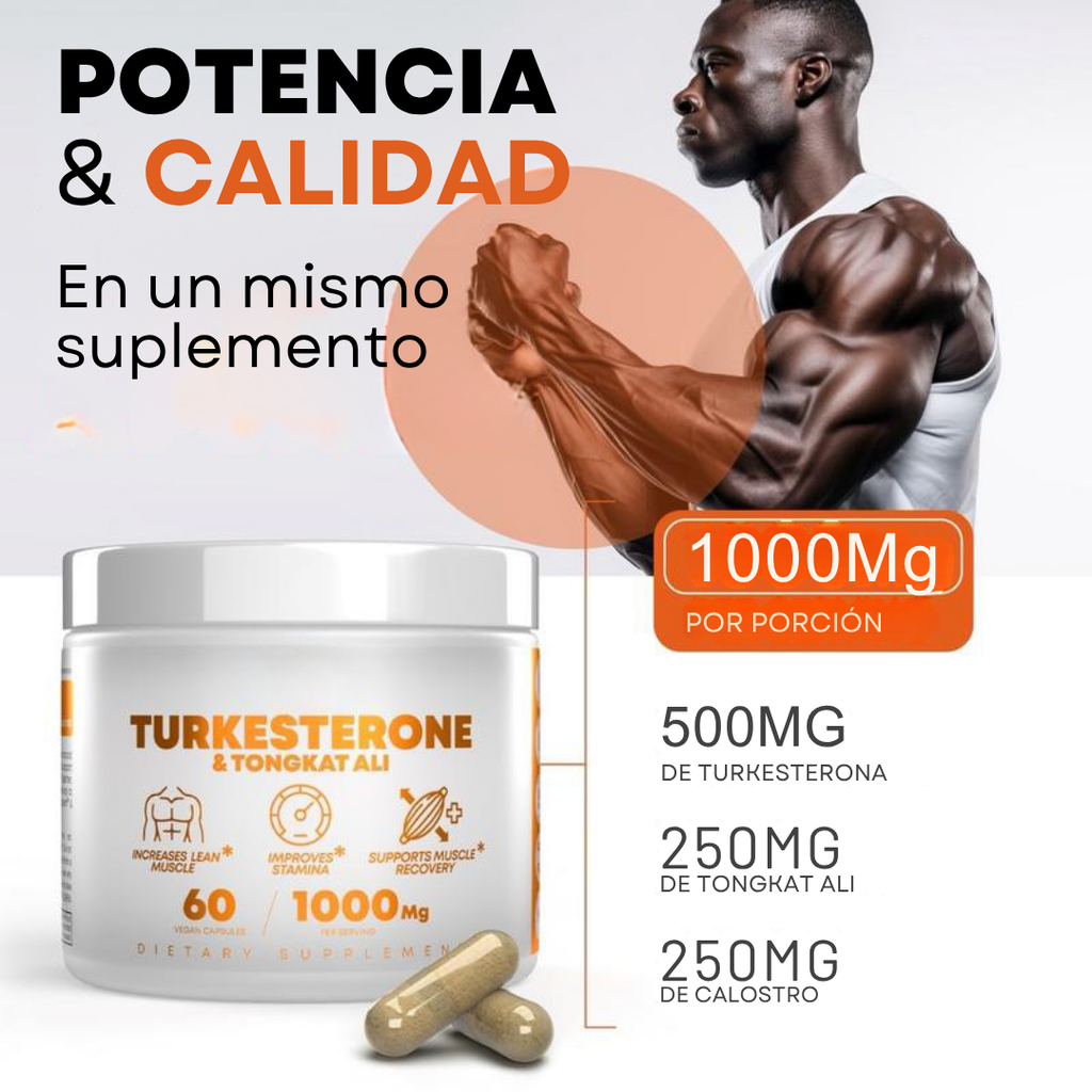 TURKESTERONE & TONGKAT ALI