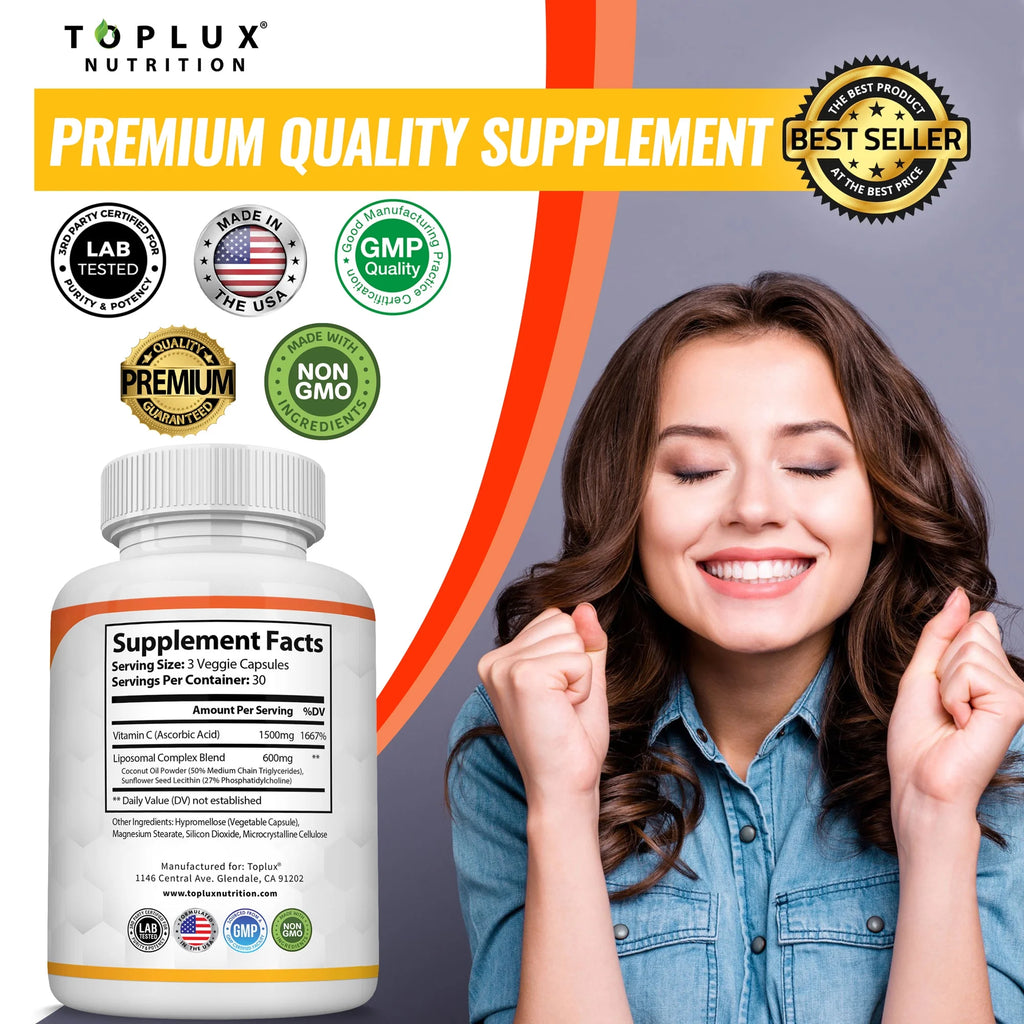Liposomal Vitamina C Por 90 Cap