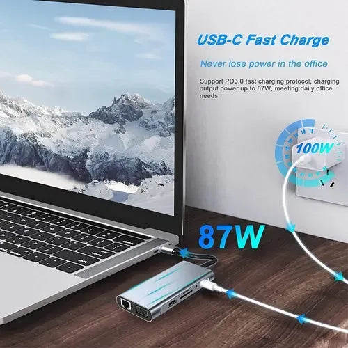Adaptador HUB L 11 en 1