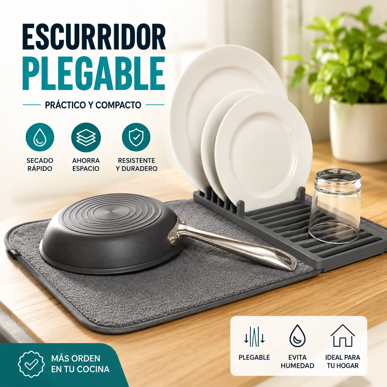 ESCURRIDOR DE LOZA TAPETE