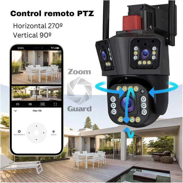 WhiteCam® 360° 4K WiFi