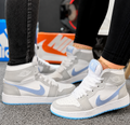 Tenis Nike Retro 1 Sb Blanco Azul